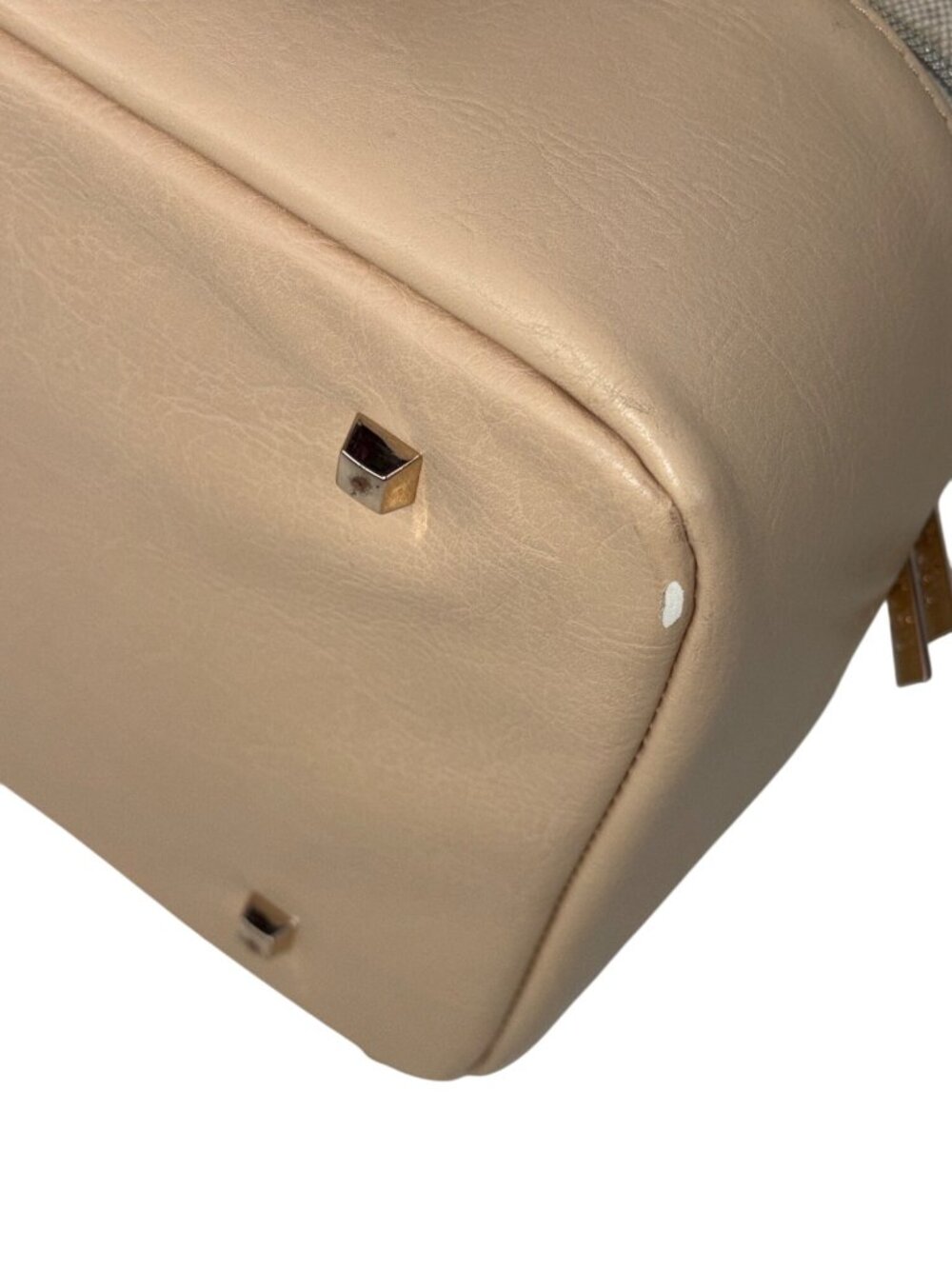 BEIS The Convertible Mini Weekender in Beige Purse Luggage Shoulder Jetset - Picture 3 of 6